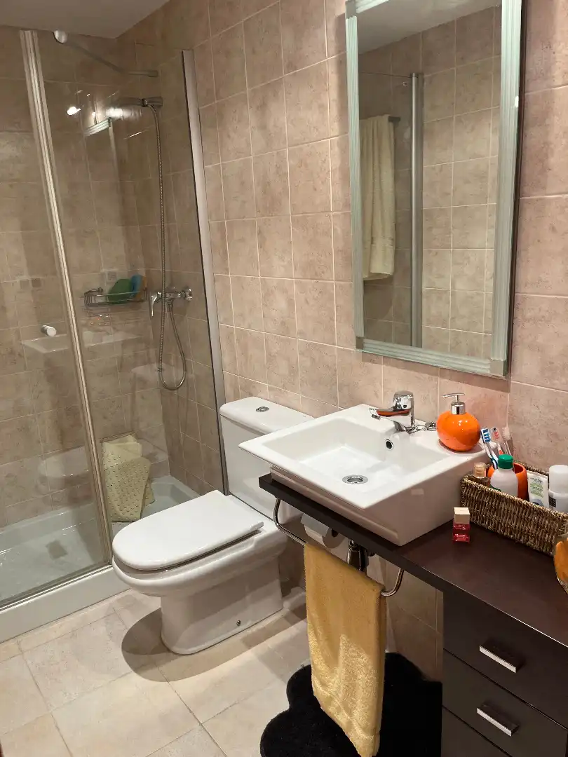 Bathroom of Flat for sale in Camprodon  with Heating, Parquet flooring and Furnished