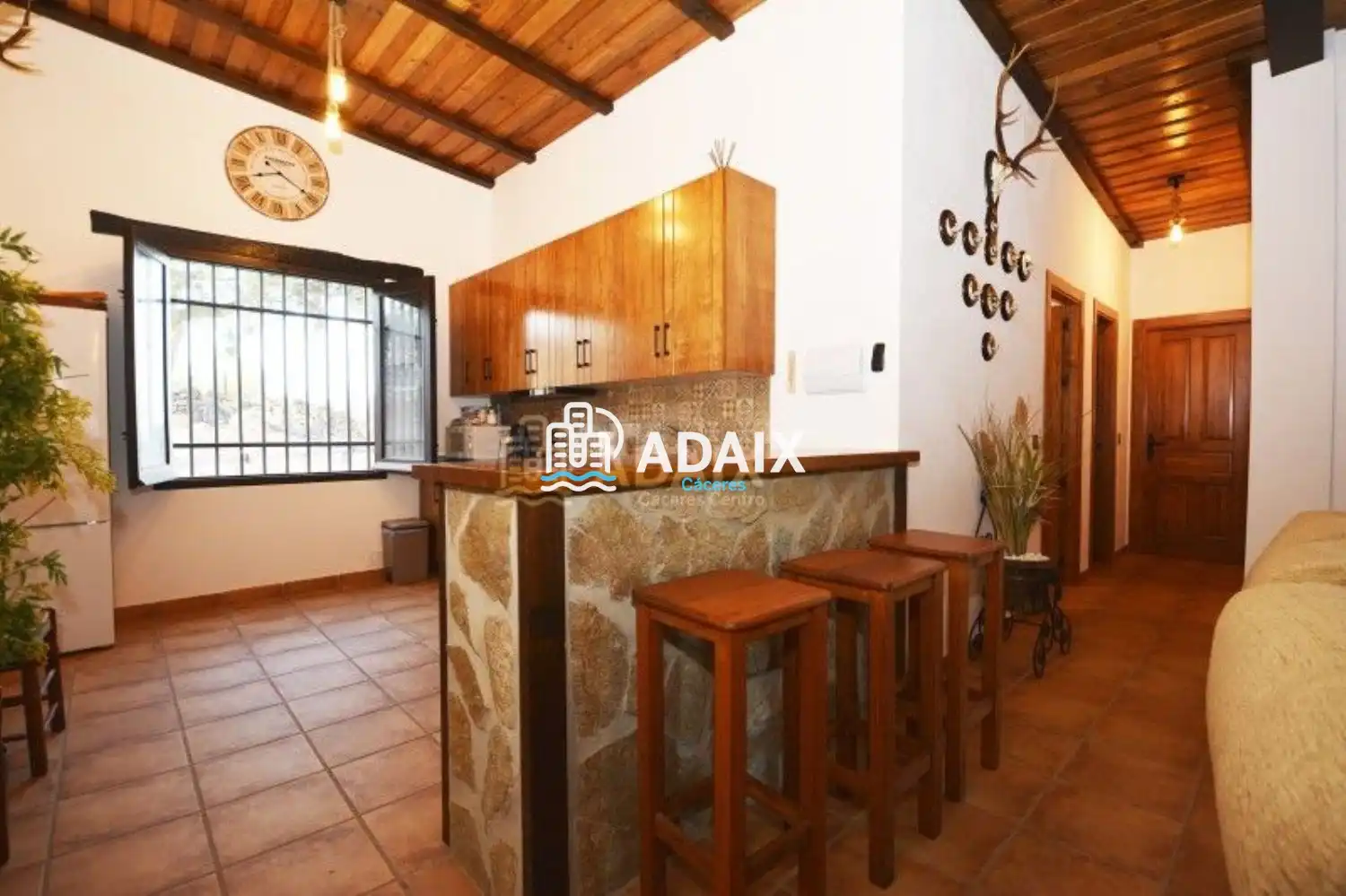 Jardín de Finca rústica en venta en Aliseda con Aire acondicionado y Terraza