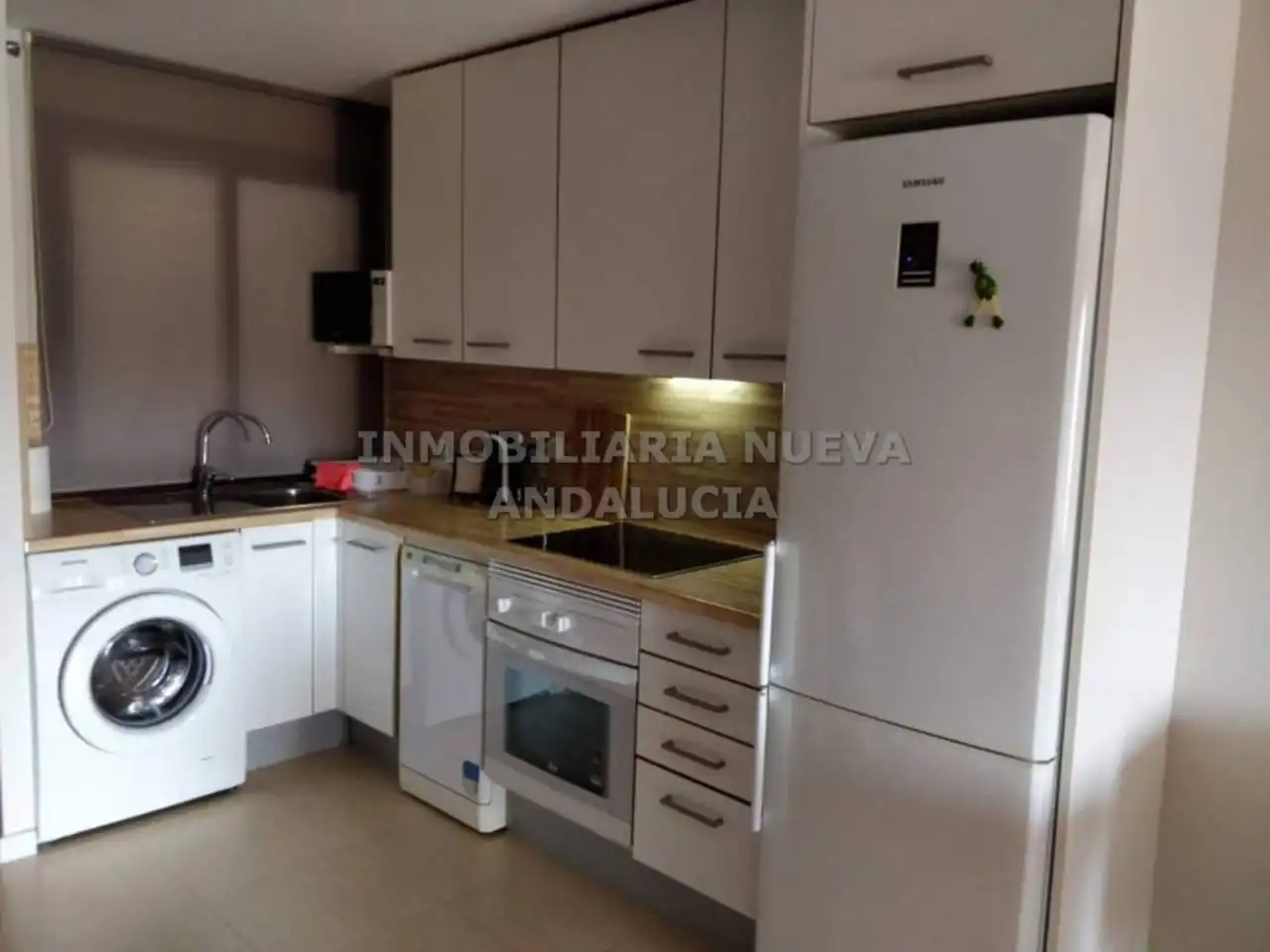 Cocina de Piso de alquiler en Almería con Aire acondicionado, Terraza y Amueblado