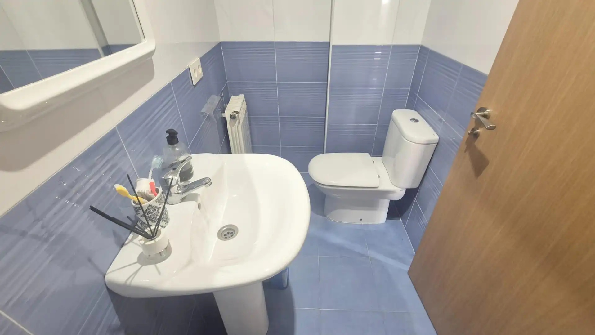 Badezimmer von Wohnung zum Verkauf in Calzada de Valdunciel mit Heizung und Möbliert