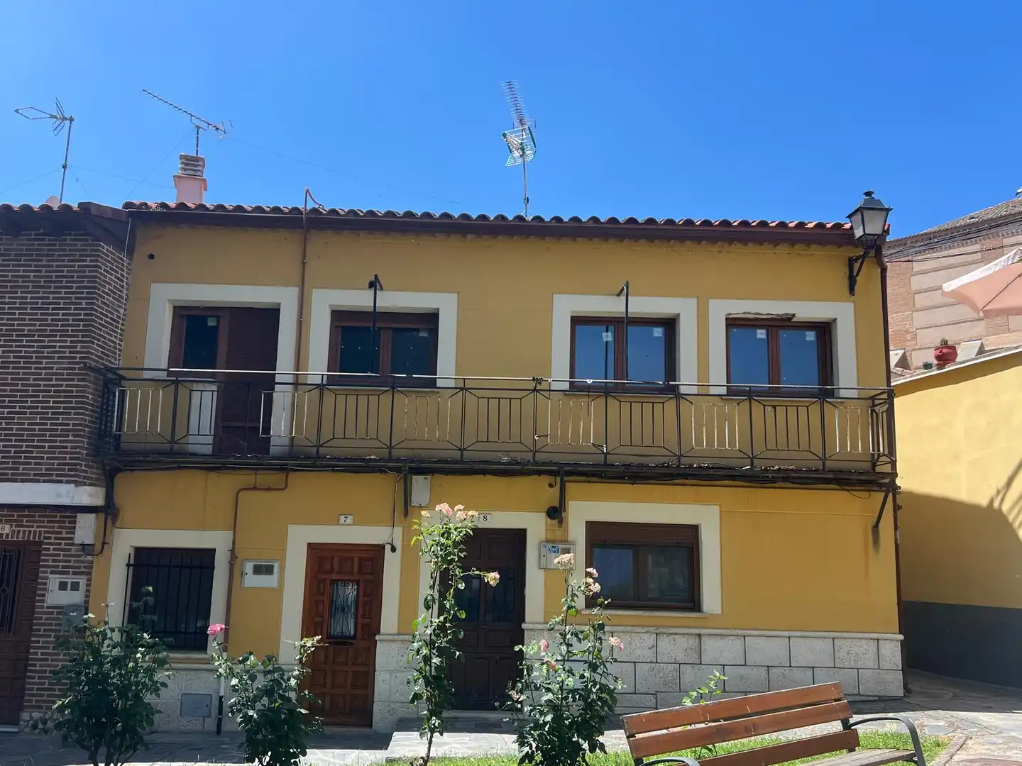 Exterior view of Flat for sale in Tordesillas  with Heating, Parquet flooring and Terrace
