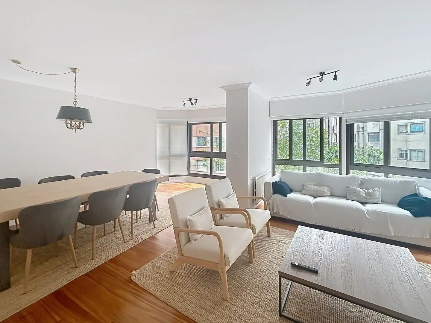 Sala de estar de Piso en venta en Santiago de Compostela 