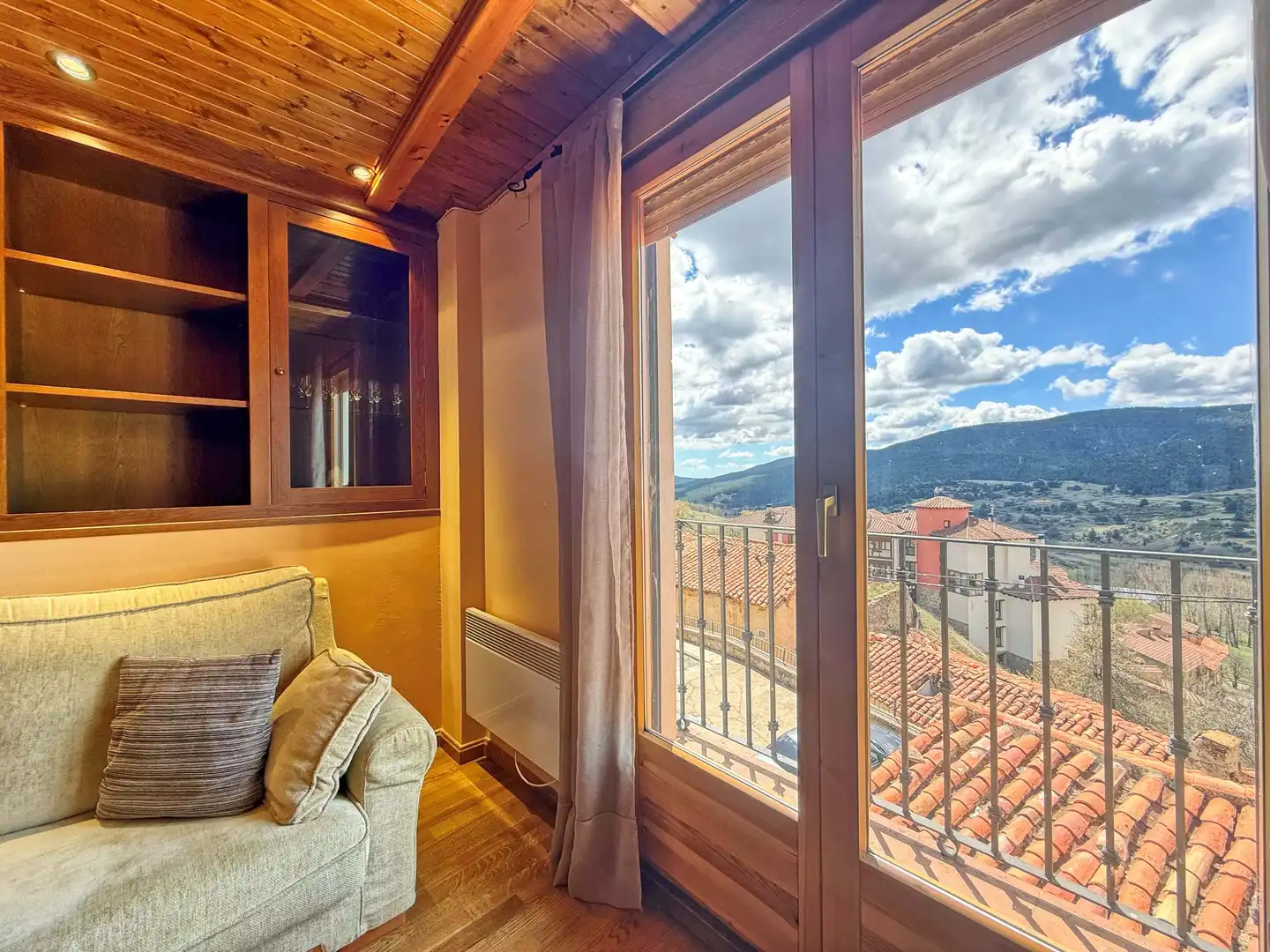 Terrasse von Wohnung zum Verkauf in Valdelinares mit Heizung