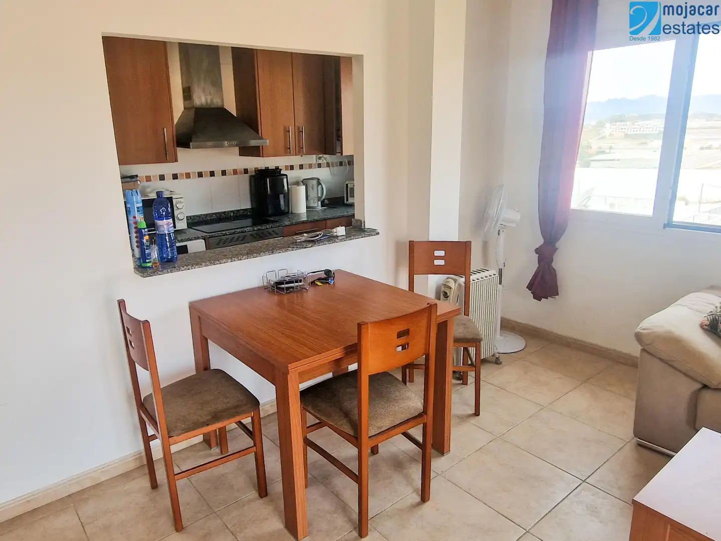 Comedor de Apartamento en venta en Cuevas del Almanzora con Aire acondicionado, Amueblado y Horno