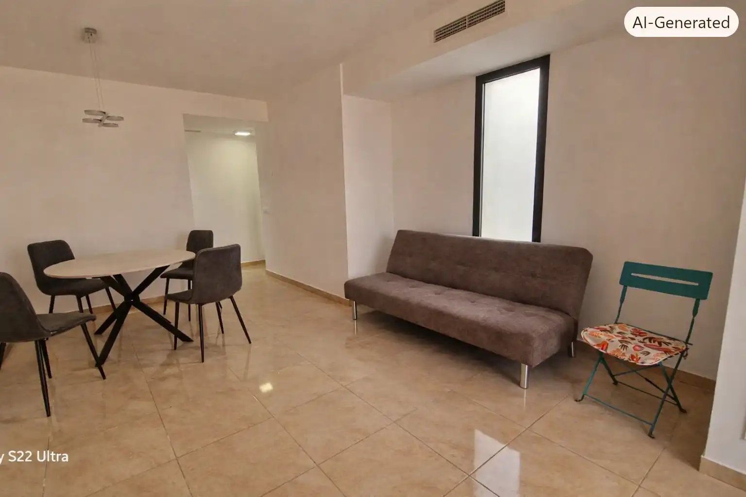 Sala de estar de Apartamento de alquiler en Benidorm con Aire acondicionado, Calefacción y Terraza
