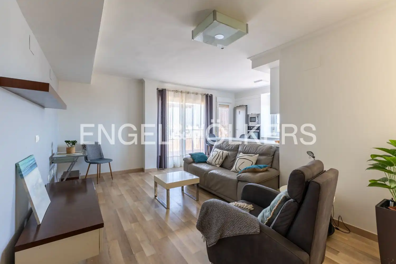 Living room of Attic for rent in Sagunto / Sagunt  with Air Conditioner, Heating and Terrace