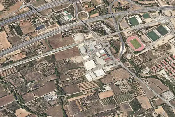 Vista exterior de Nave industrial en venta en Cambrils