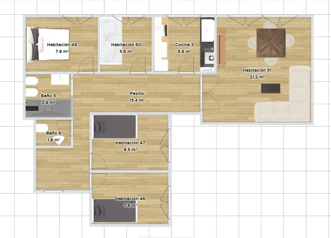 Flat with lift for sale in Avenida Joan d' Àustria, imagen 5