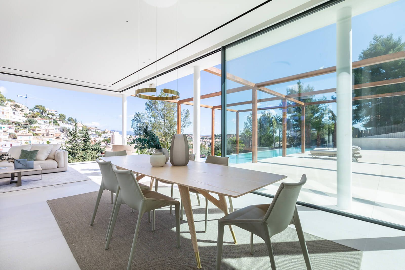 Dining room of Single-family semi-detached for sale in  Palma de Mallorca  with Air Conditioner and Swimming Pool
