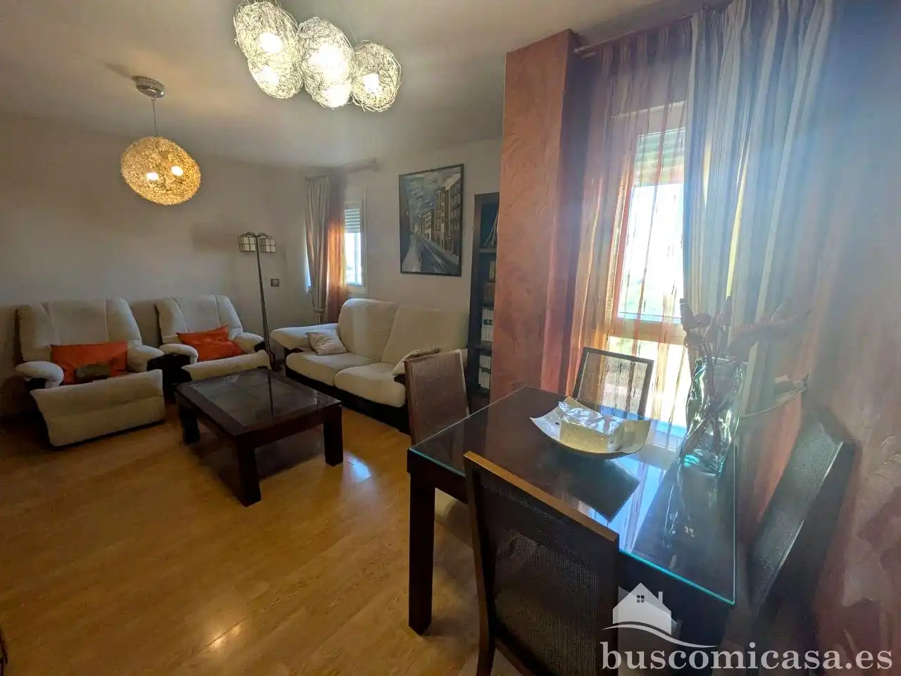 Living room of Flat for rent in Linares  with Air Conditioner and Furnished