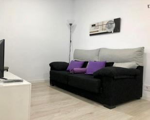 Sala d'estar de Apartament de lloguer en  Barcelona Capital amb Aire condicionat