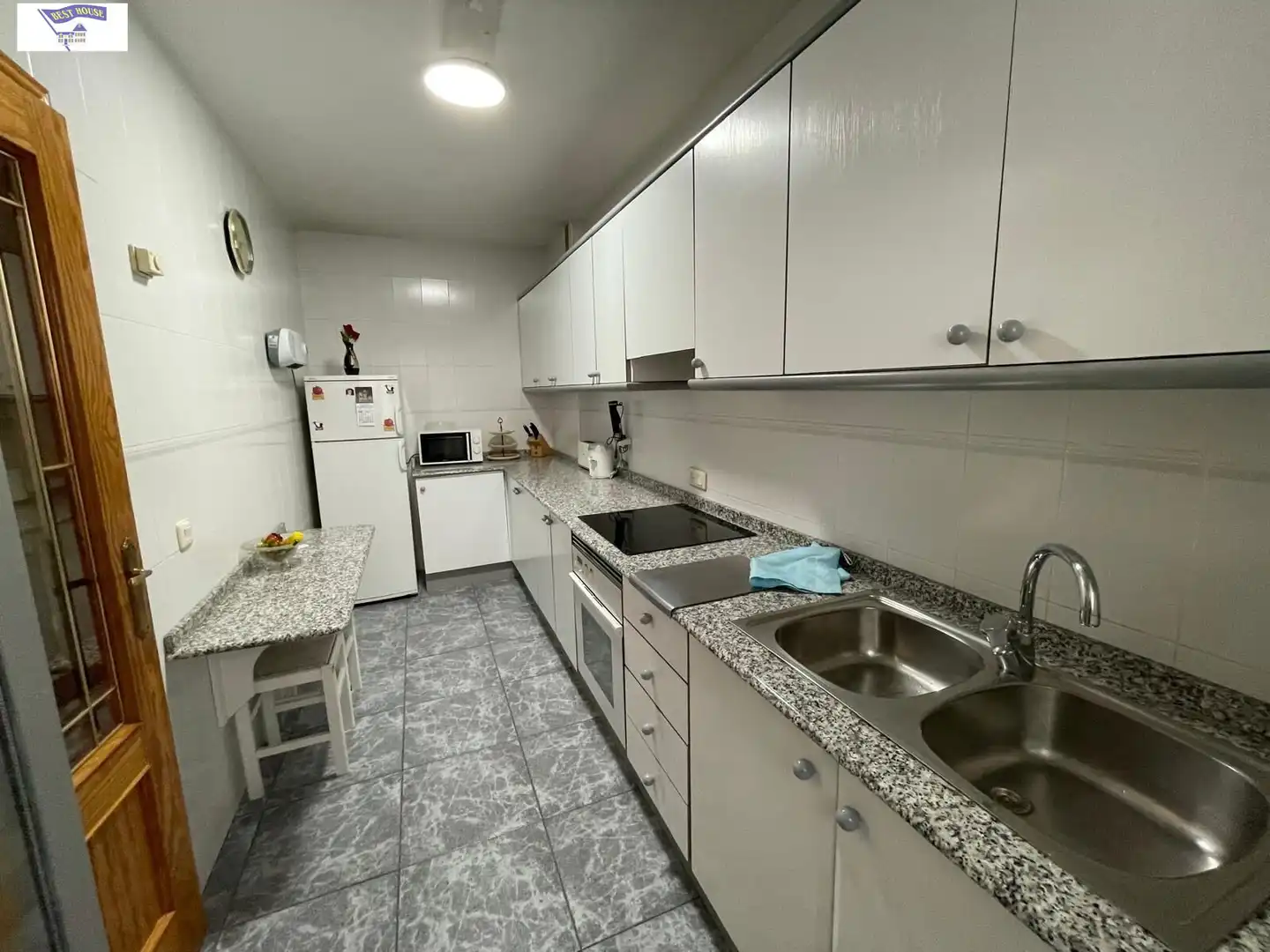 Küche von Wohnungen zur Miete in Albacete mit Heizung, Möbliert und Balkon