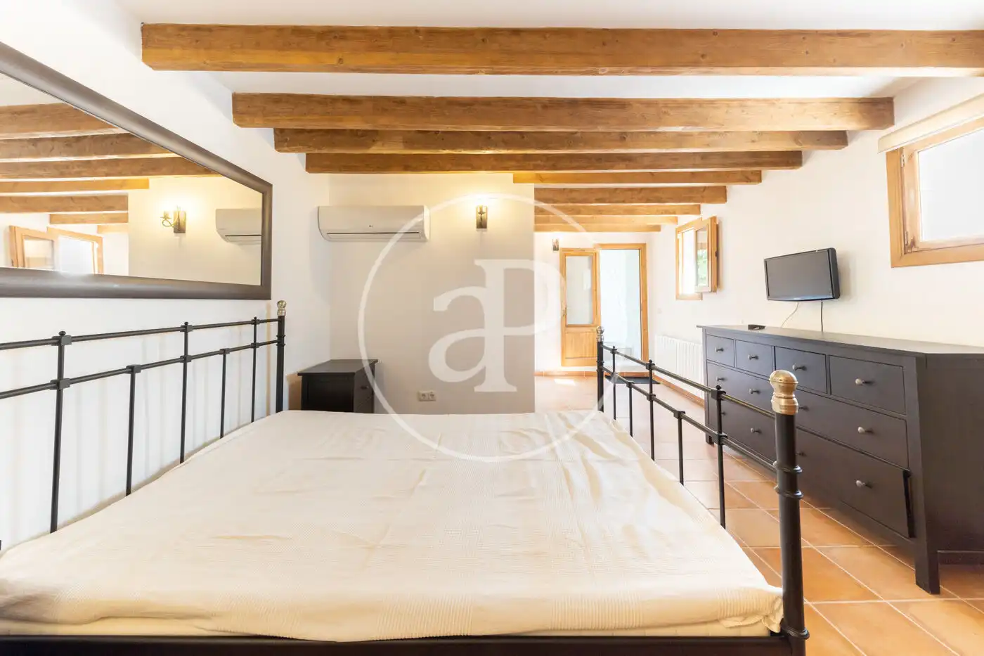 Dormitori de Casa o xalet de lloguer en  Palma de Mallorca amb Aire condicionat, Calefacció i Jardí privat