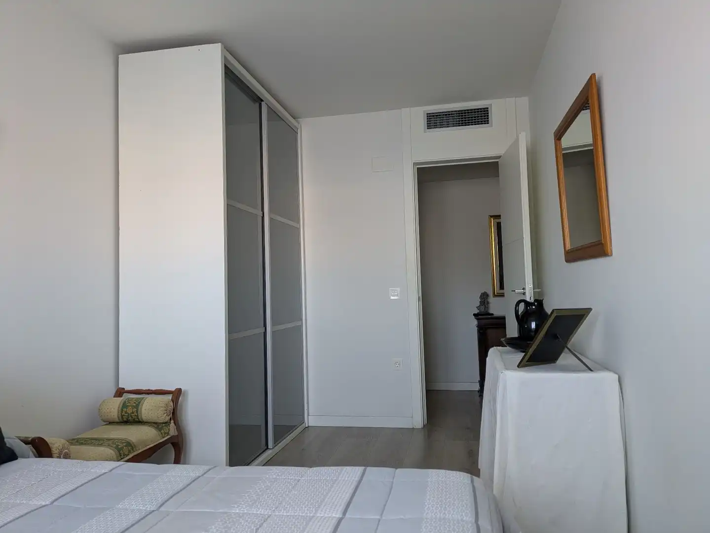 Schlafzimmer von Wohnung zum Verkauf in Monzón mit Klimaanlage, Heizung und Terrasse