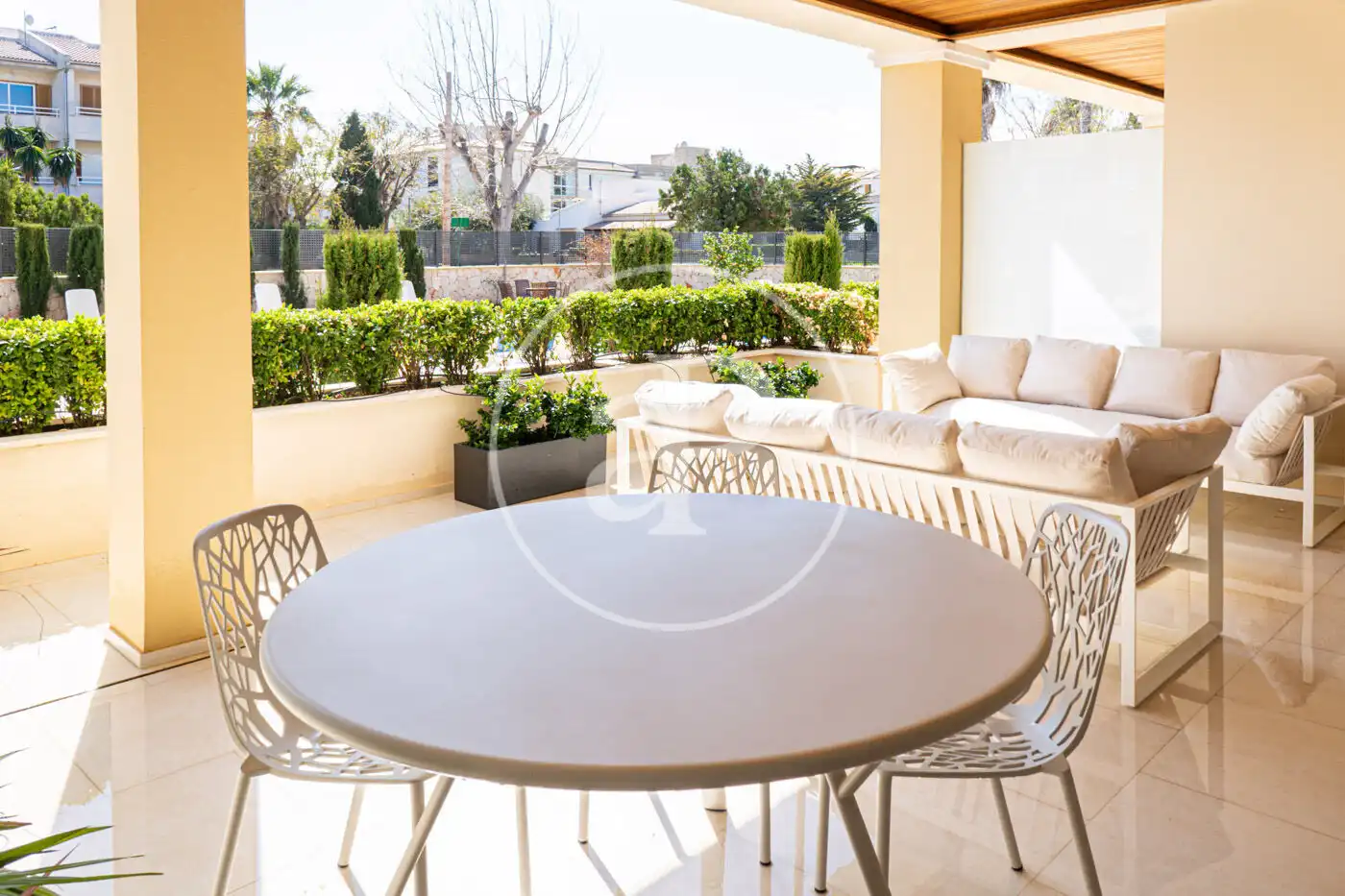 Terrasse von Wohnung zur Miete in Pollença mit Klimaanlage, Heizung und Terrasse