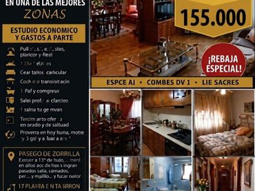 Piso en venta en Paseo Zorrilla 115