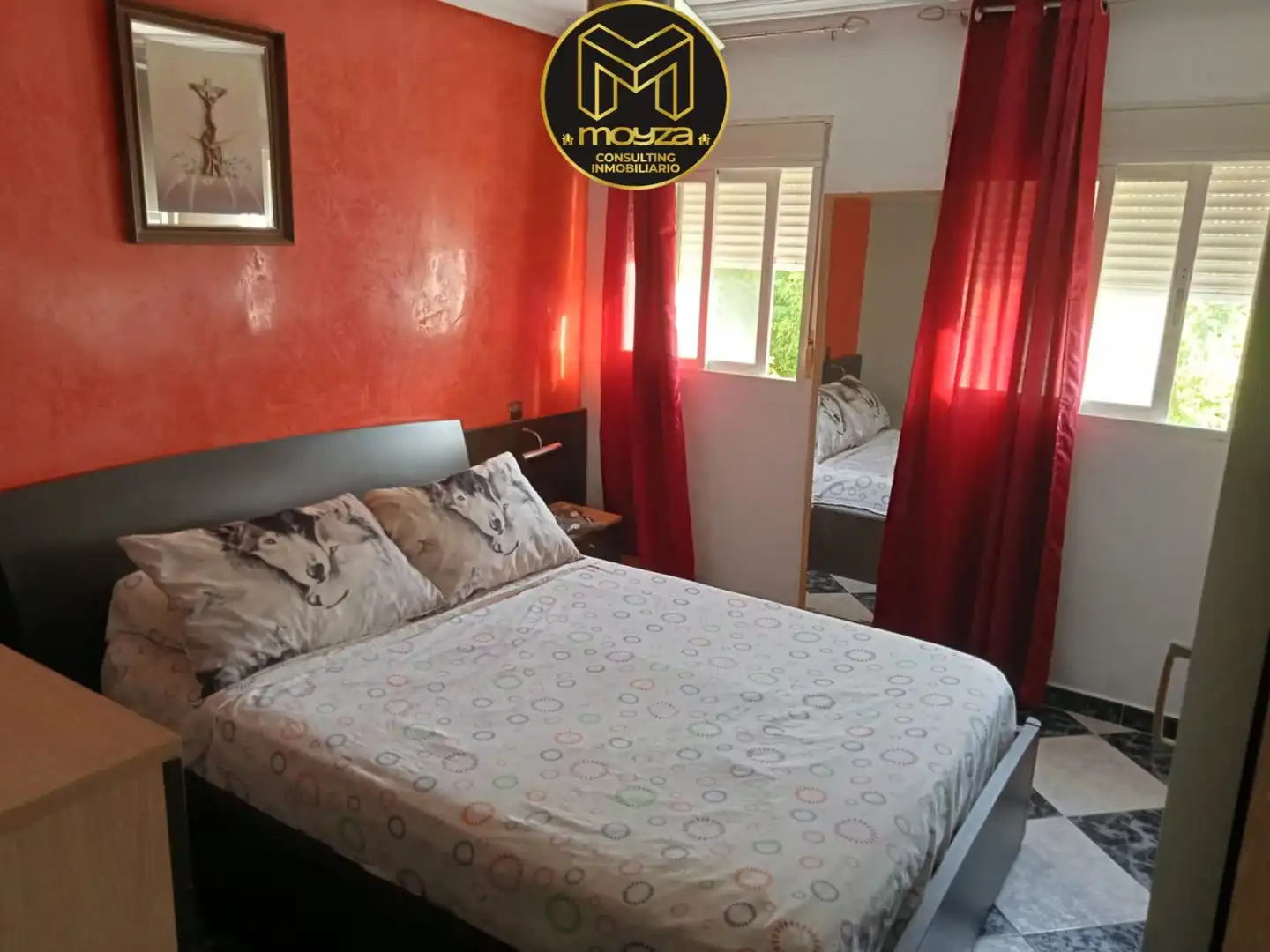 Bedroom of Flat for rent in Jaén  with Air Conditioner and Heating