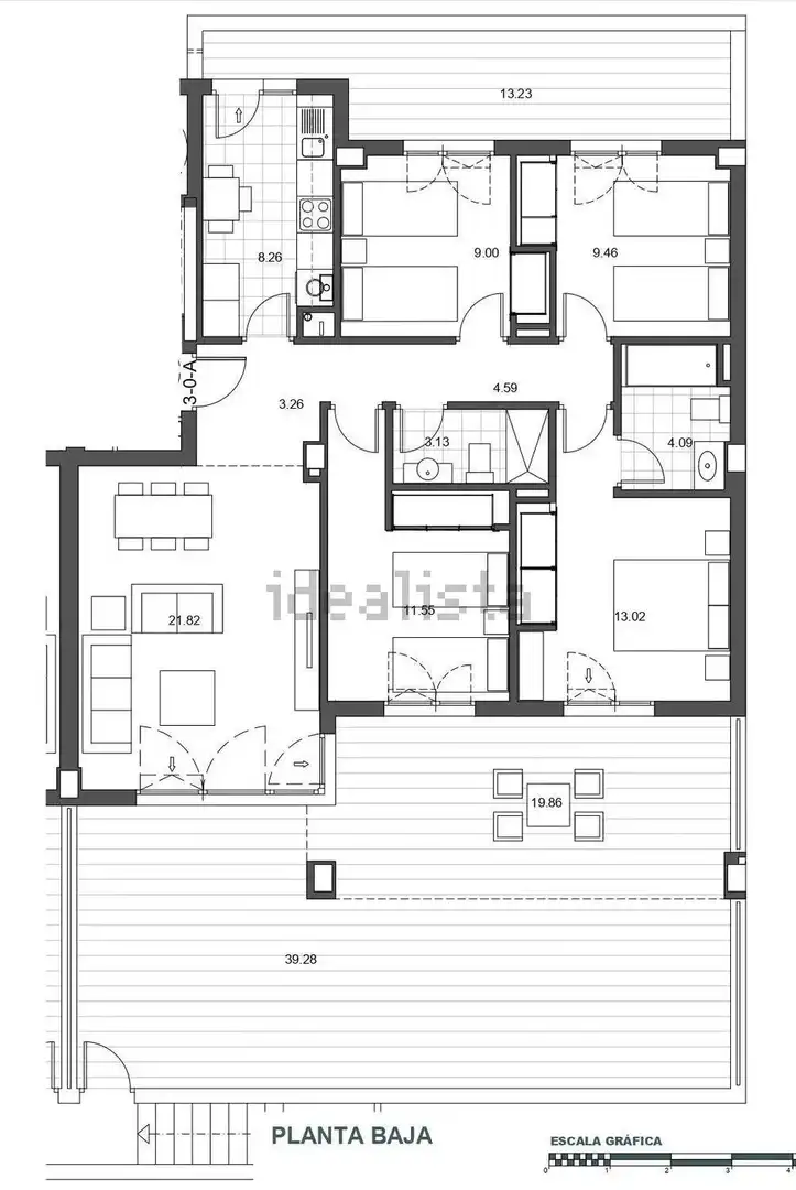 Flat for sale in Málaga  with Air Conditioner, Private garden and Terrace