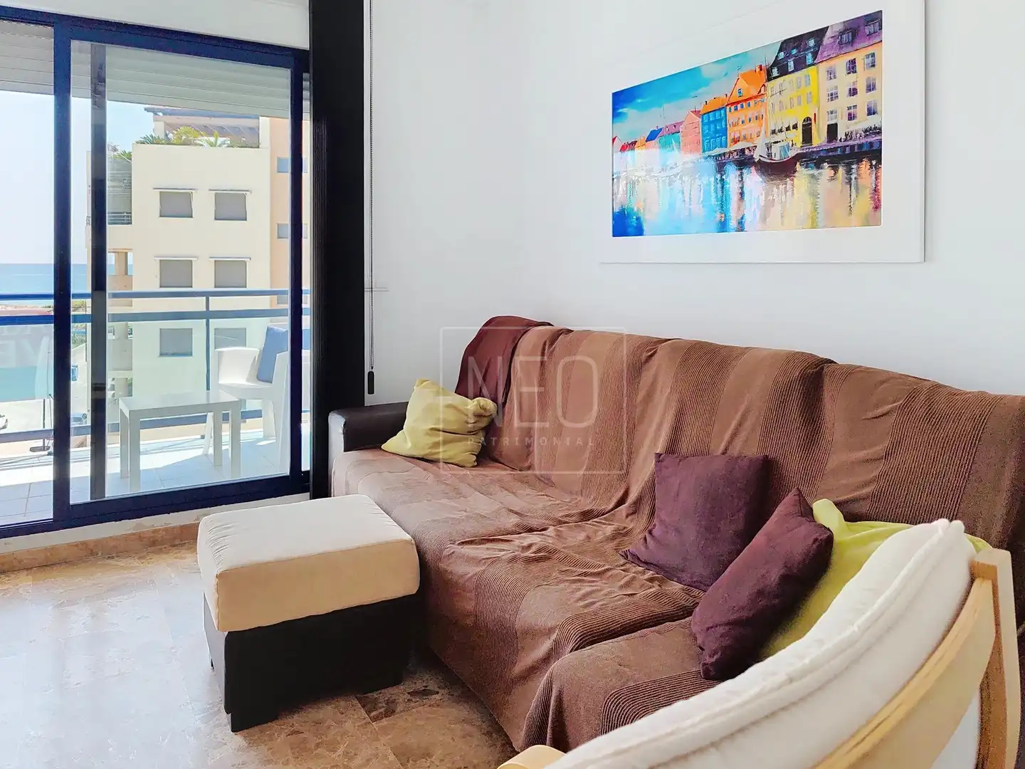 Living room of Flat for sale in Daimús  with Air Conditioner, Heating and Private garden