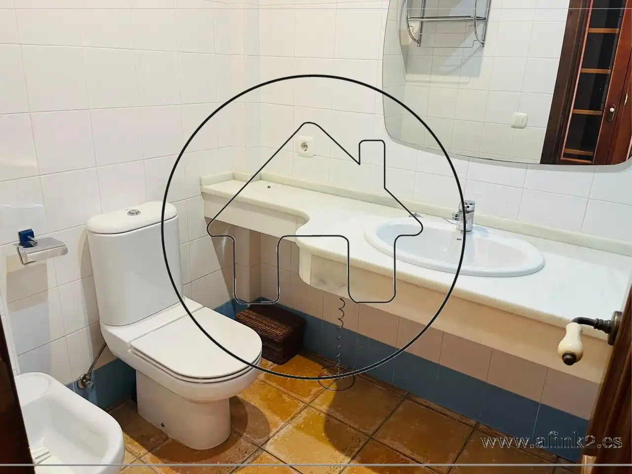 Bathroom of Houses for sale in Aljaraque  with Air Conditioner and Terrace