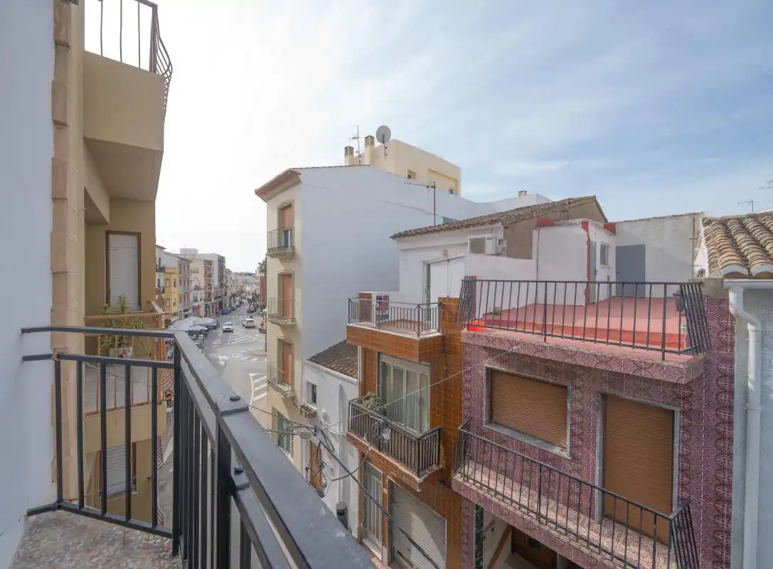 Vista exterior de Casa adosada en venta en Teulada con Aire acondicionado, Calefacción y Terraza
