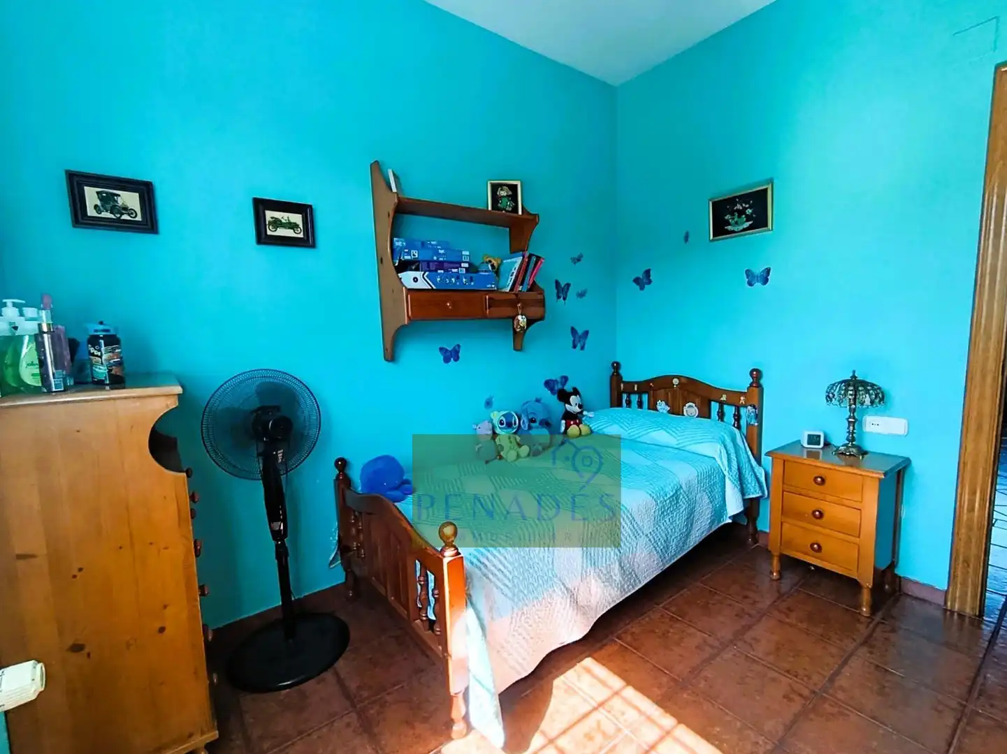 Dormitori de Casa o xalet en venda en Ontinyent amb Calefacció, Jardí privat i Terrassa