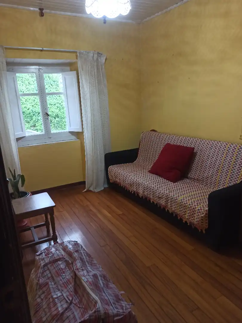 Living room of Houses for sale in Viveiro  with Private garden, Furnished and Oven