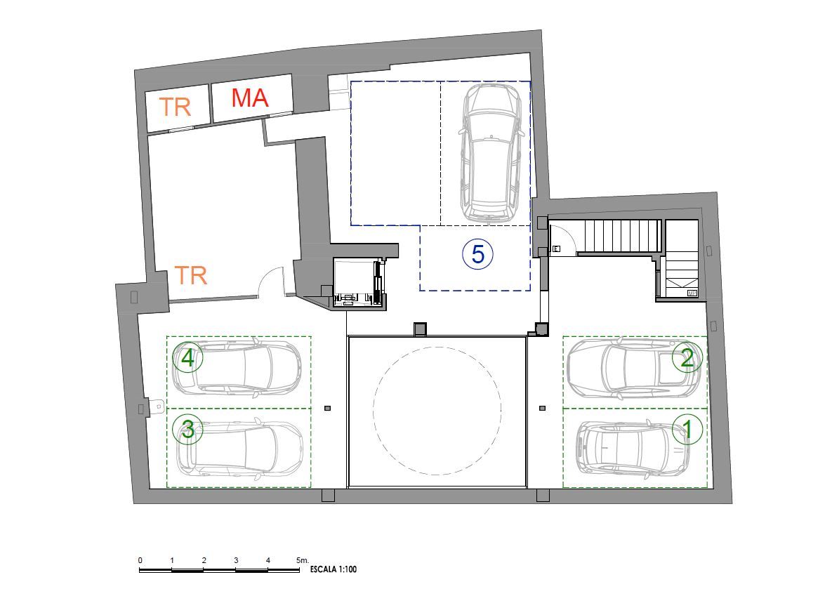 Aparcament de Garatge en venda en  Valencia Capital
