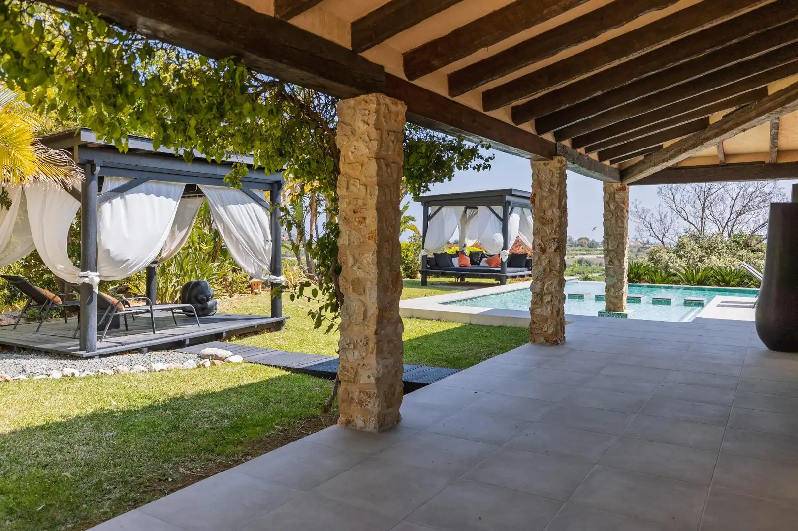 Terraza de Casa o chalet en venta en Beniarbeig con Aire acondicionado, Calefacción y Jardín privado