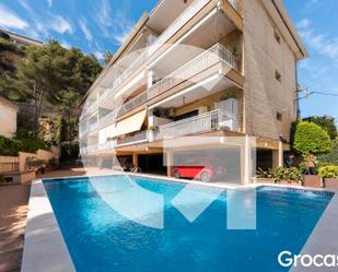 Garden of Flat for sale in Castelldefels  with Air Conditioner, Oven and Washing machine