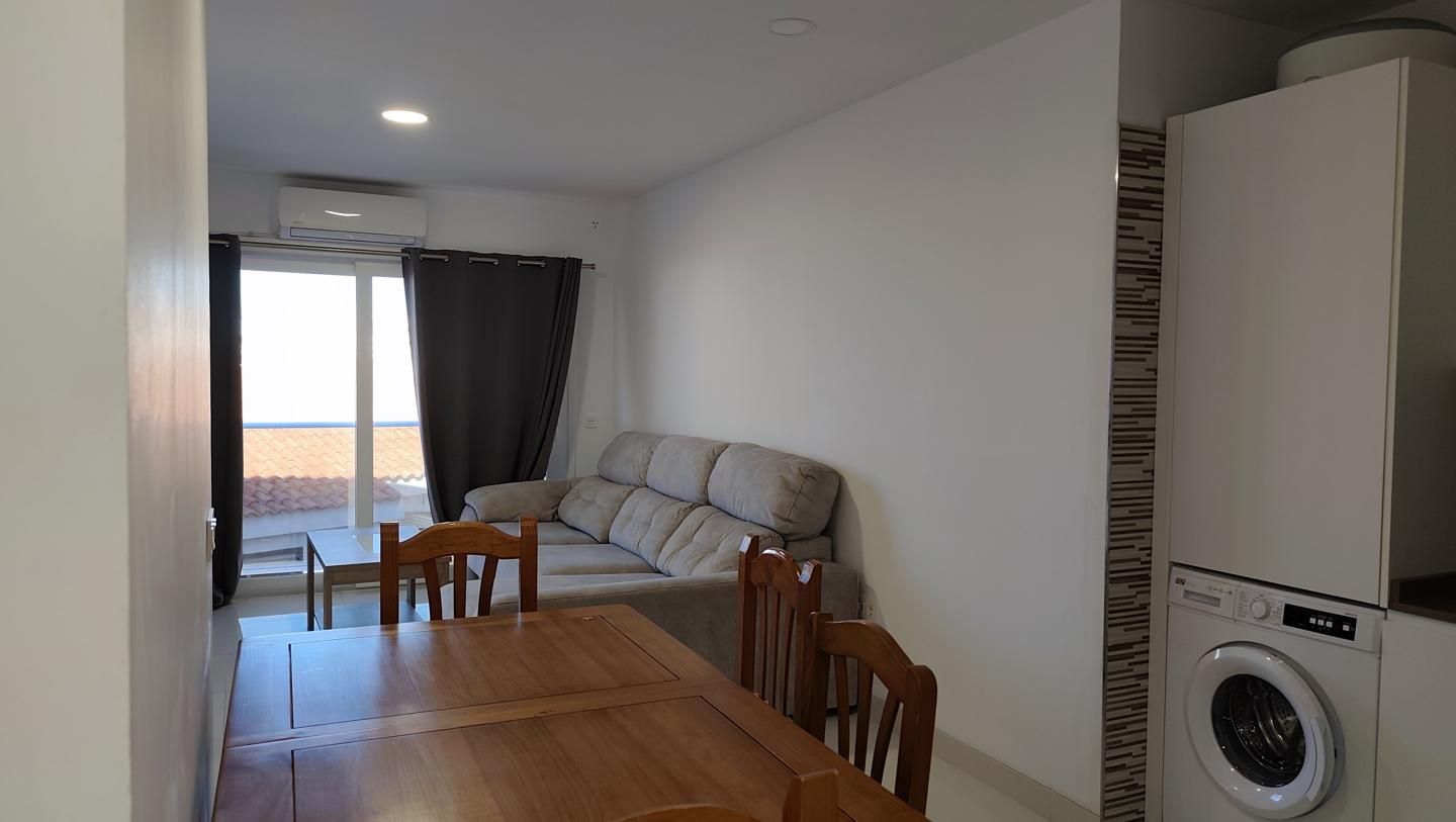 Living room of Flat for sale in Guía de Isora  with Air Conditioner, Terrace and Furnished