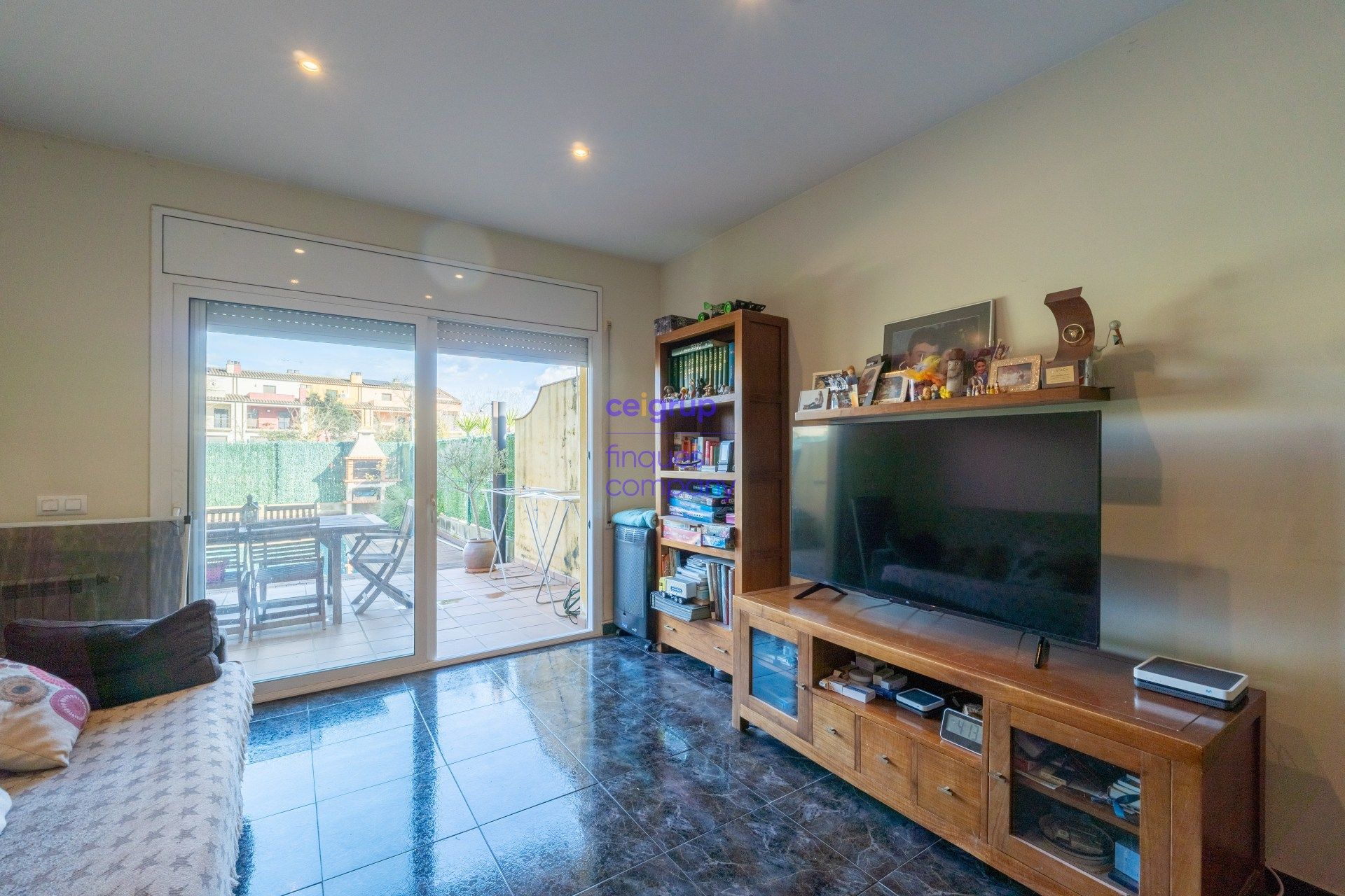 Living room of House or chalet for sale in Llagostera  with Heating, Terrace and Swimming Pool