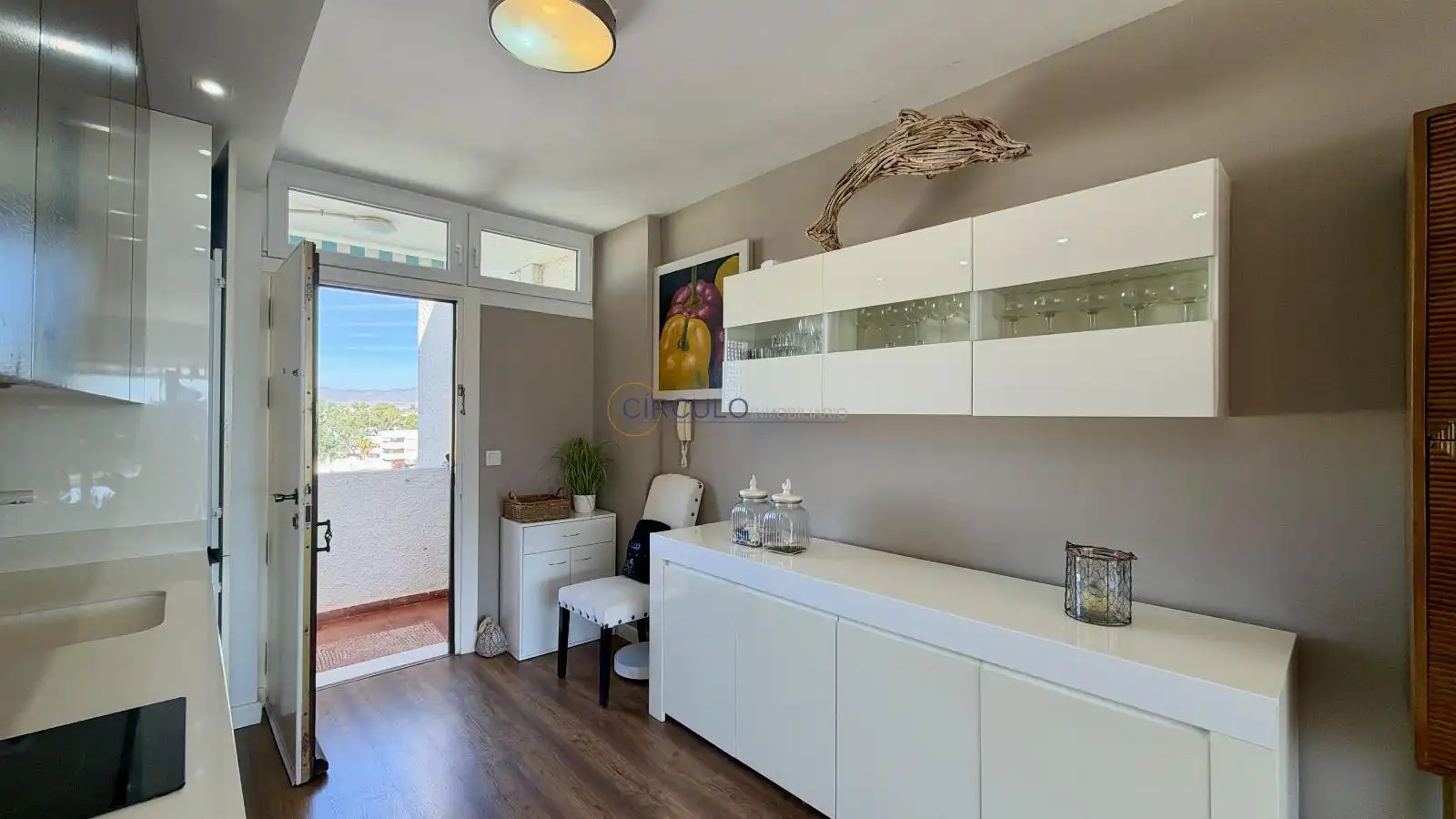 Sala de estar de Piso en venta en Águilas con Amueblado