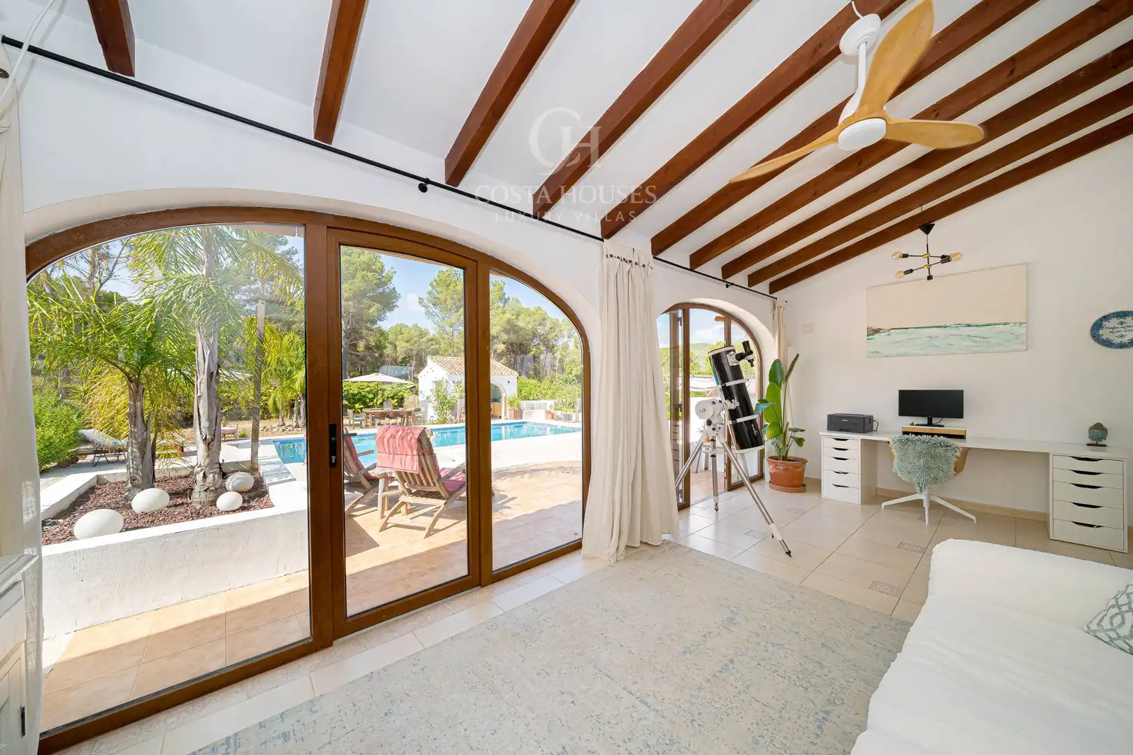 Jardí de Casa o xalet en venda en Jávea / Xàbia amb Aire condicionat, Jardí privat i Terrassa