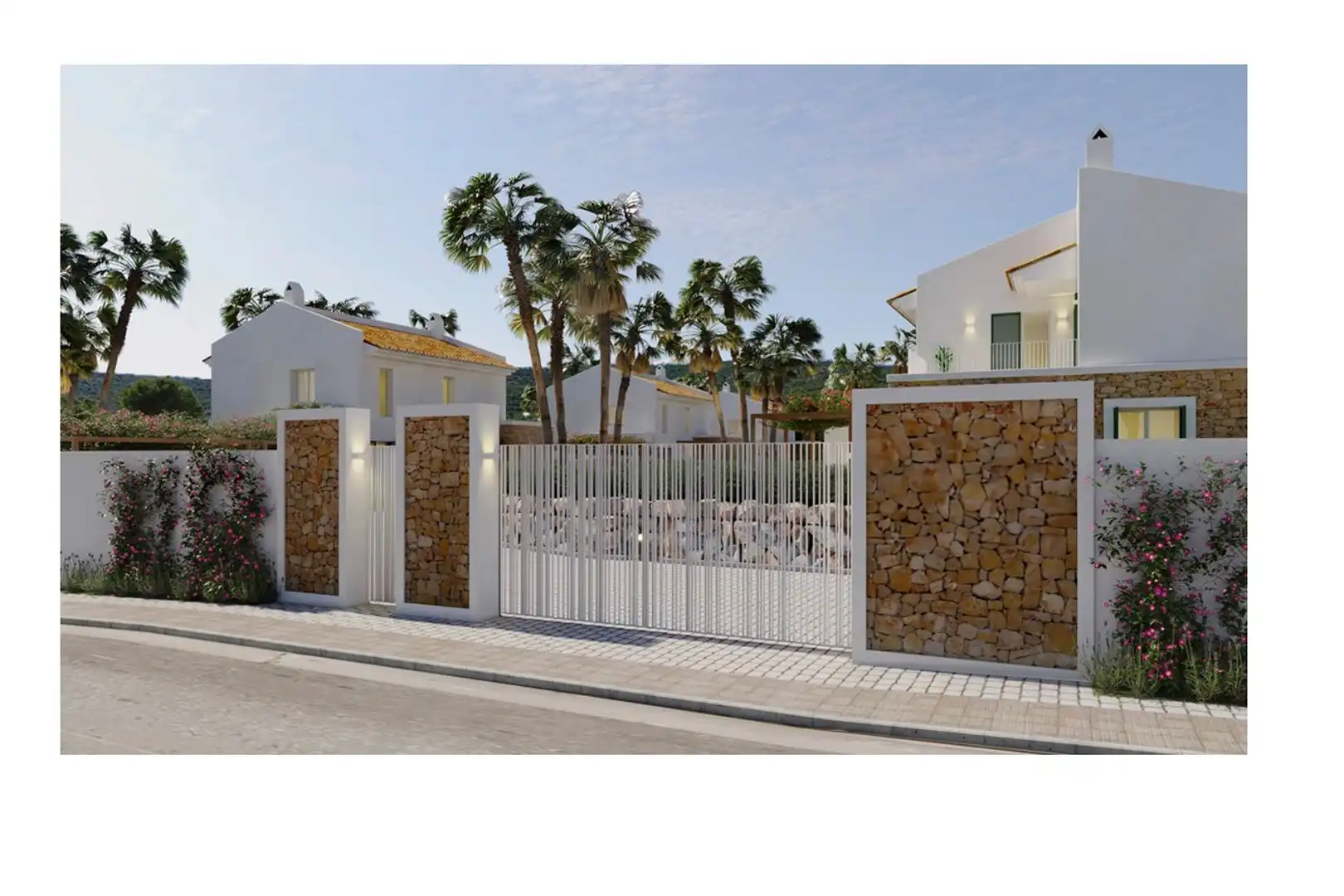 Exterior view of Houses for sale in Jávea / Xàbia  with Air Conditioner, Heating and Private garden