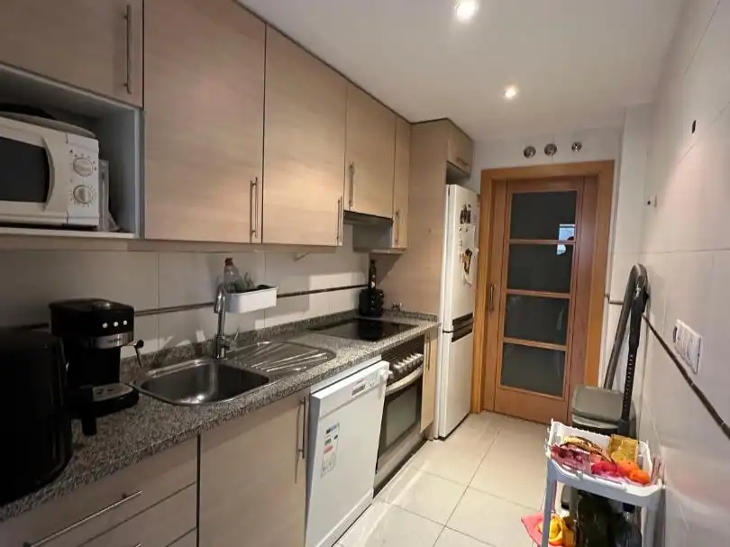 Kitchen of Flat for rent in Madrid  with Air Conditioner, Heating and Furnished