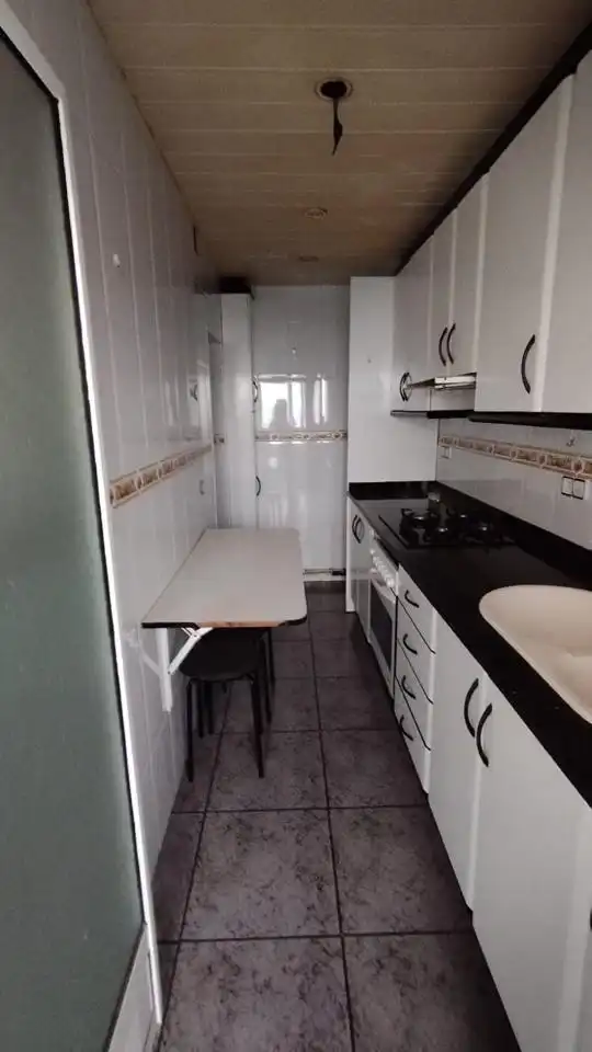 Kitchen of Flat for sale in Terrassa  with Heating and Balcony