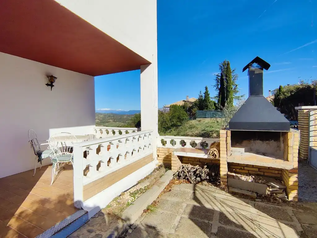 Terrasse von Haus oder Chalet zum Verkauf in Barbastro