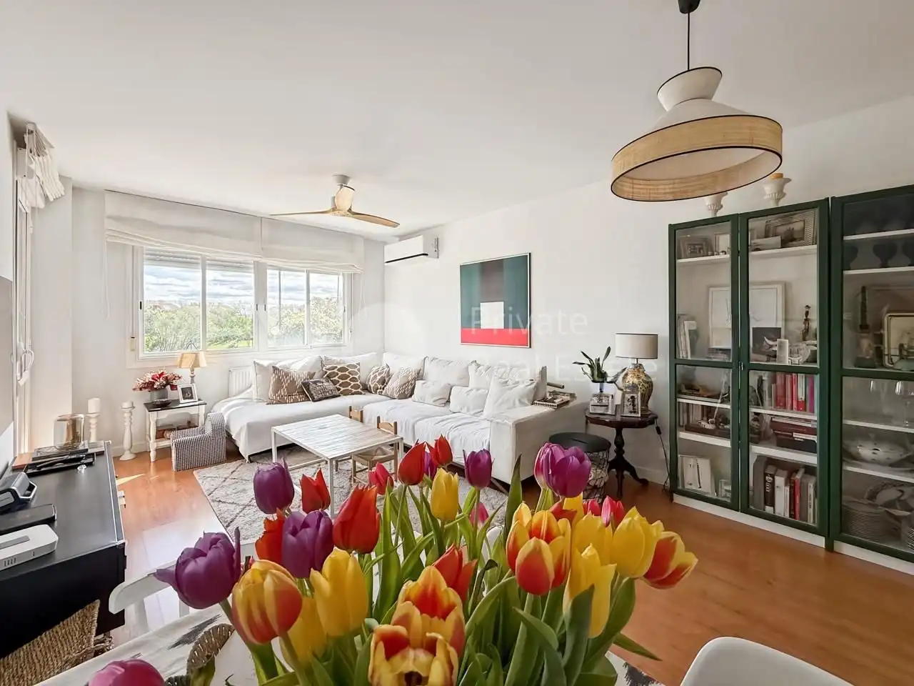 Sala de estar de Piso en venta en Majadahonda con Aire acondicionado, Calefacción y Terraza