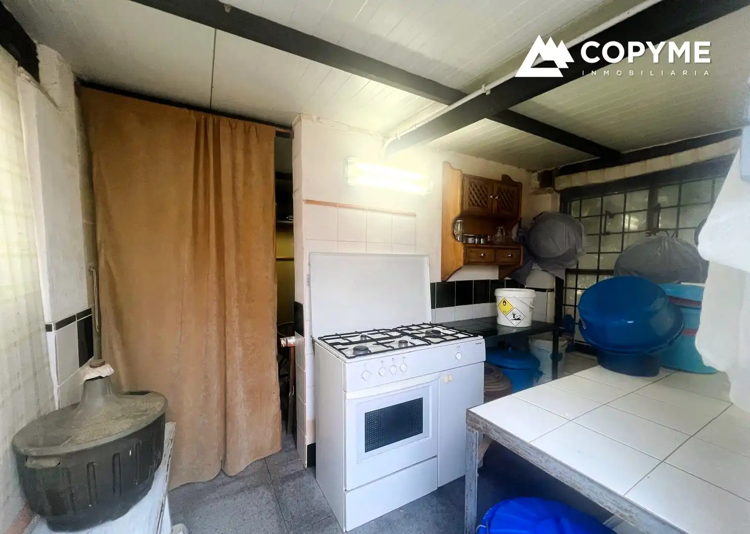 Cocina de Casa o chalet en venta en Novés con Aire acondicionado, Calefacción y Jardín privado