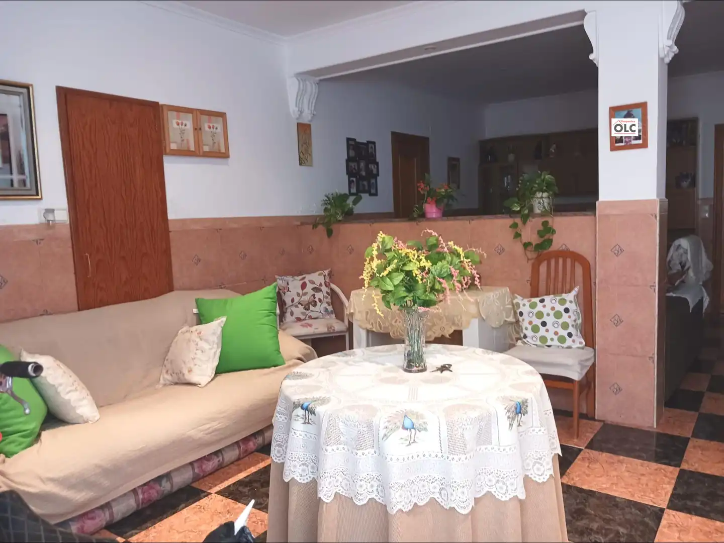 Living room of Houses for sale in Elche / Elx  with Terrace, Storage room and Balcony