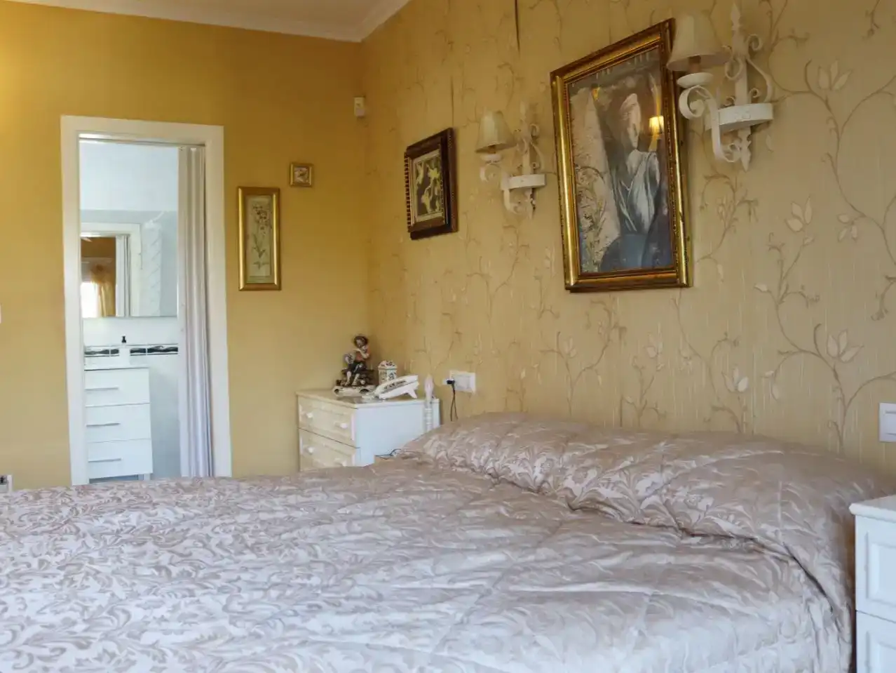 Bedroom of Houses for sale in Murla  with Air Conditioner
