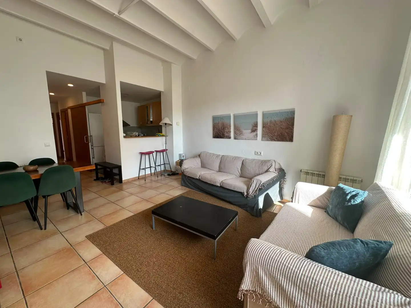Living room of Flat for rent in Sant Feliu de Guíxols  with Terrace and Furnished