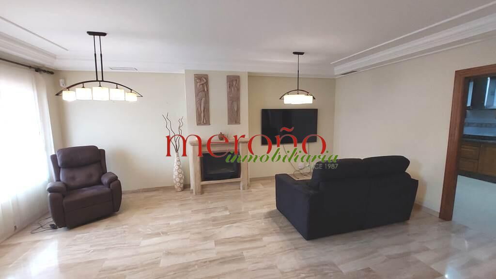 Living room of House or chalet to rent in Elche / Elx  with Heating, Parquet flooring and Terrace