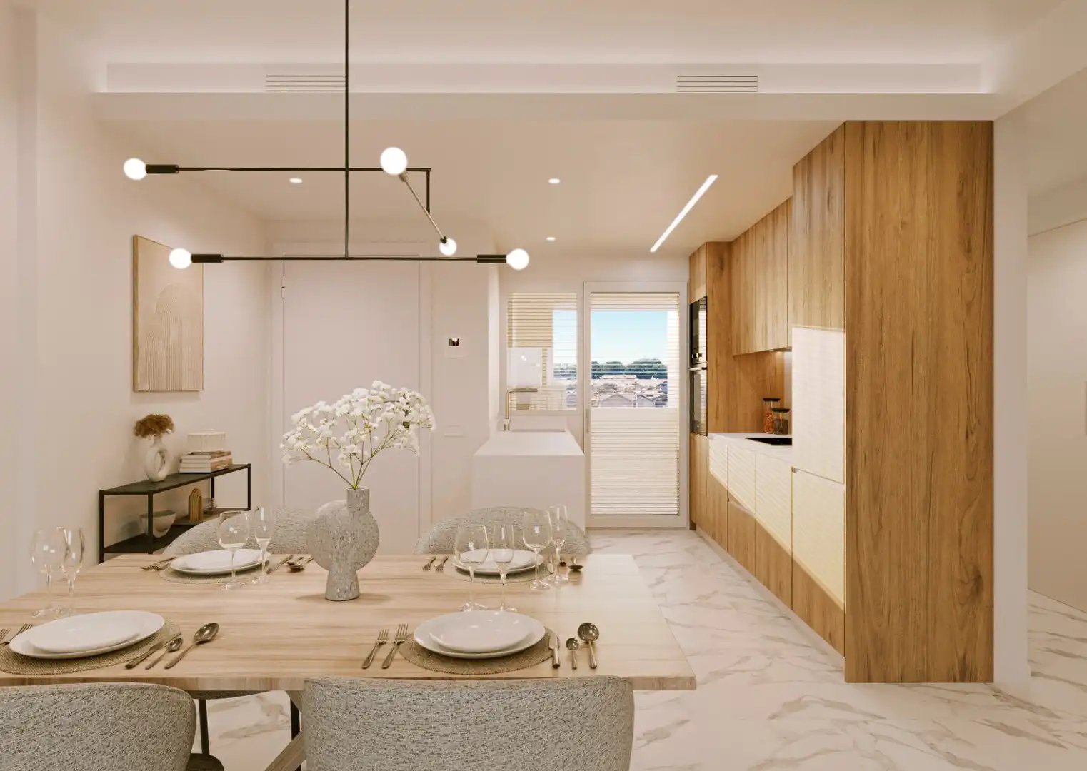 Cuina de Apartament en venda en Orihuela amb Aire condicionat, Terrassa i Traster