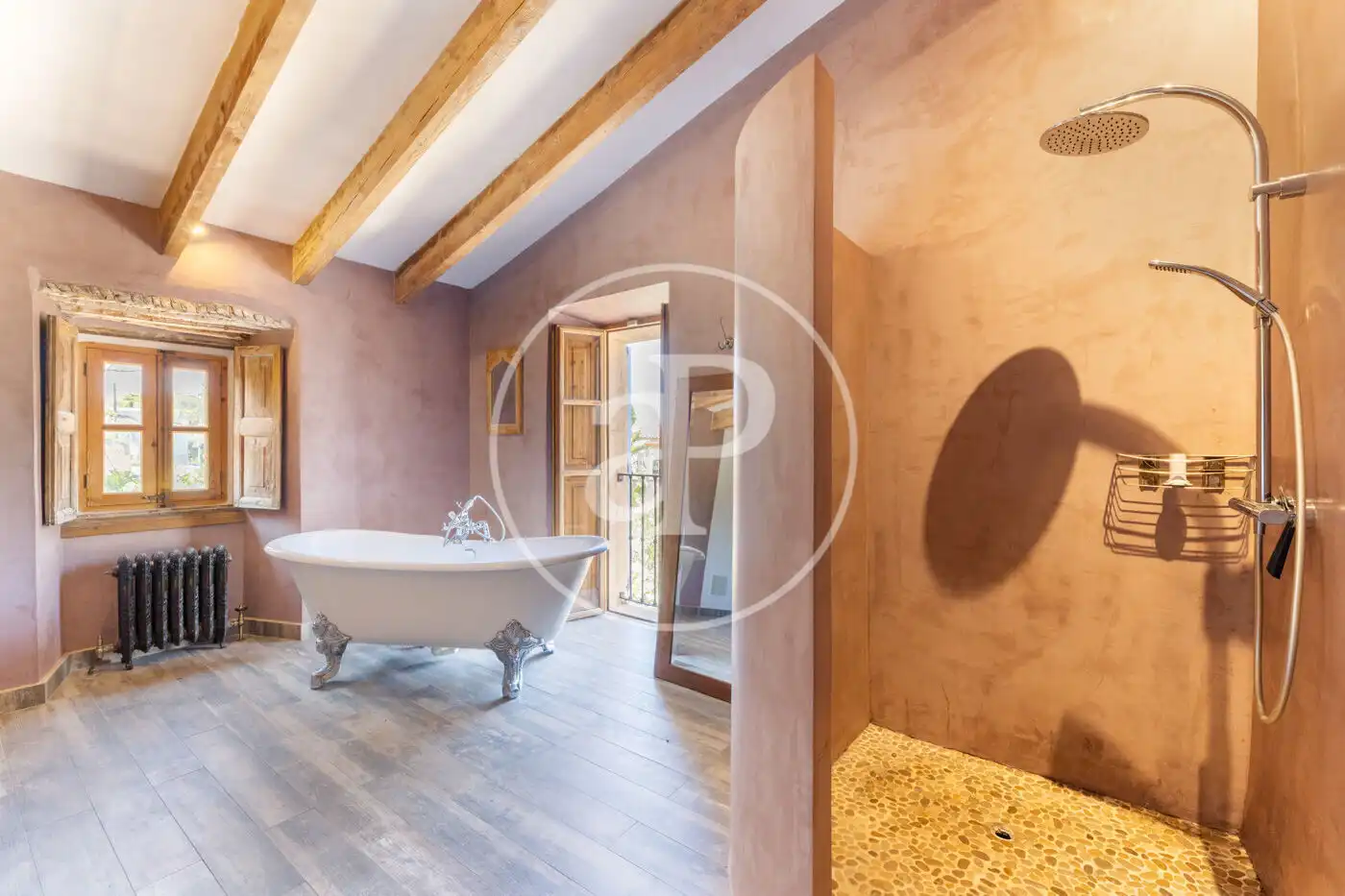 Bany de Casa o xalet de lloguer en  Palma de Mallorca amb Aire condicionat, Calefacció i Jardí privat