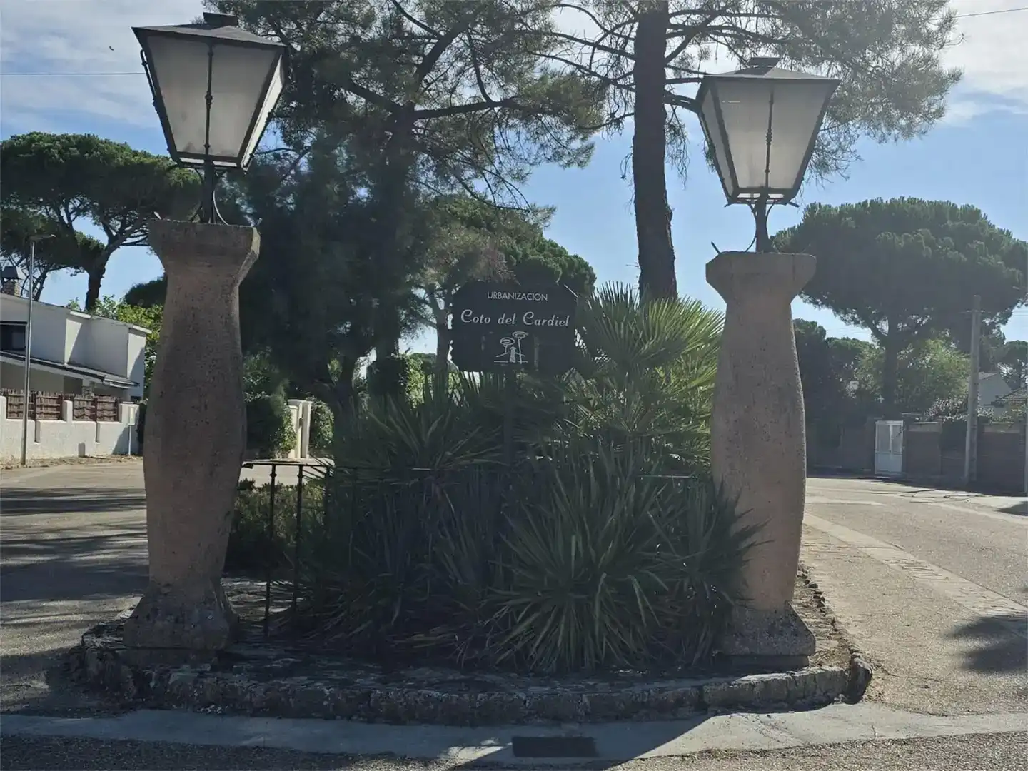 Vista exterior de Residencial en venda en Viana de Cega