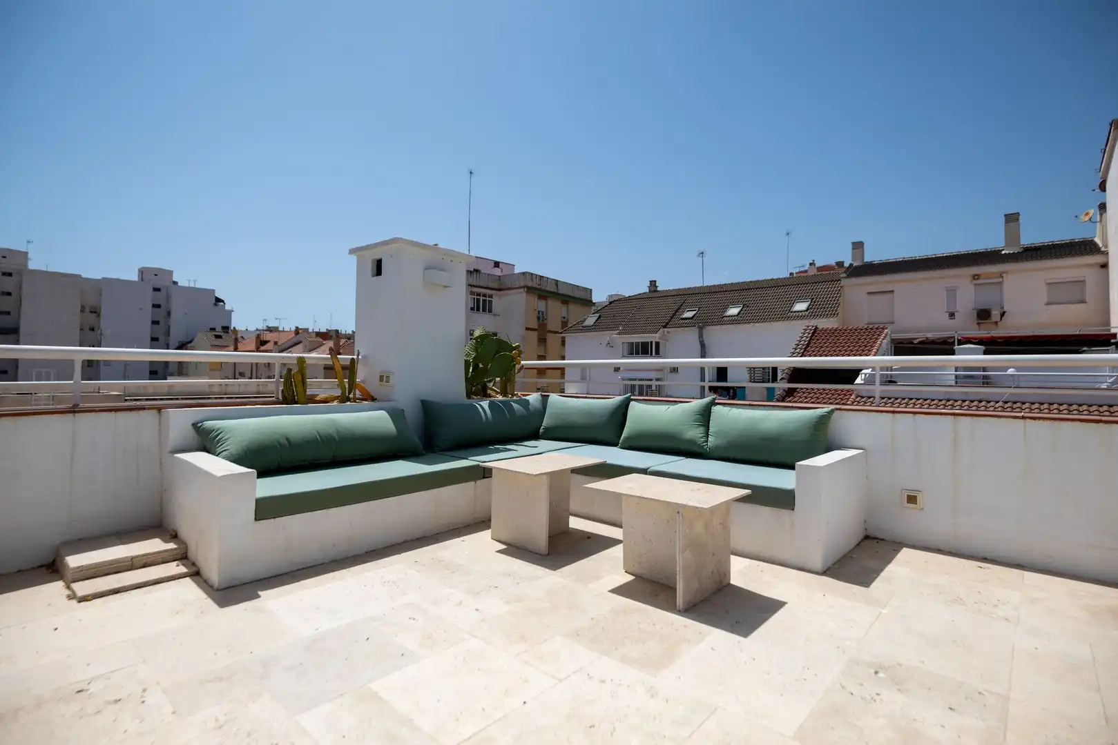 Terrace of Attic for rent in Málaga  with Terrace and Furnished