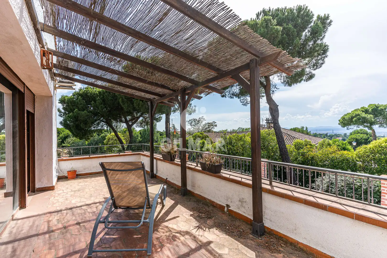 Terraza de Casa o chalet en venta en Boadilla del Monte con Calefacción, Jardín privado y Piscina