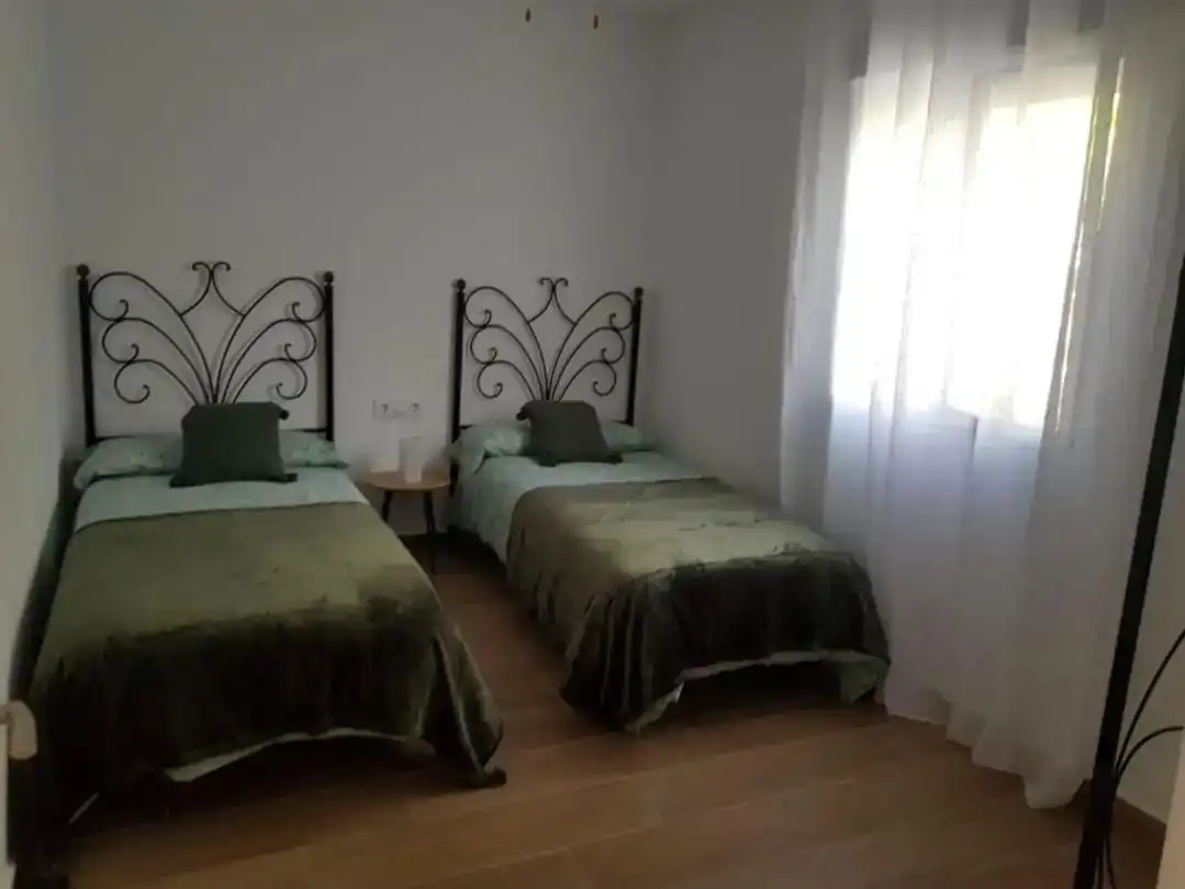 Schlafzimmer von Country house zur Miete in Tarifa mit Klimaanlage